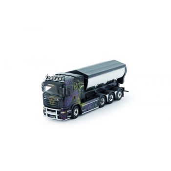 TEK75065 - Portaequipajes SCANIA R13 8x4 con volquete para asfalto
