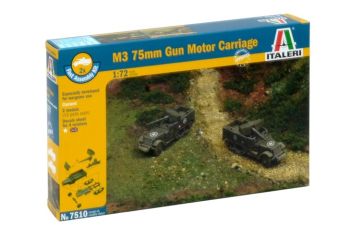 ITA7510 - Soporte M3 75mm Half Track rápido de montar y pintar