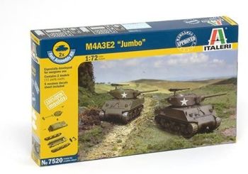 ITA7520 - M4A3E2 Depósitos Jumbo rápidos de montar y pintar