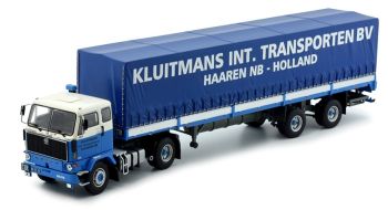TEK76313 - VOLVO F89 4x2 con lona remolque 2 Ejes KLUITMANS