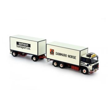 TEK76343 - Portaequipajes SCANIA 142 con remolque KIM JOHANSEN