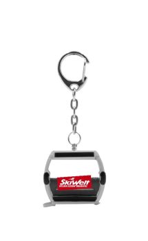 JC80126 - Llavero góndola OMEGA plateado - SKIWELT
