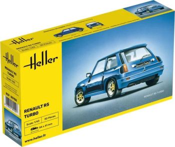 HEL80150 - RENAULT R5 Turbo para montar y pintar