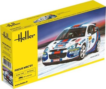 HEL80196 - FORD Focus WRC'01 #3 para montar y pintar