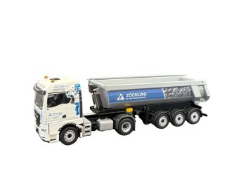 CON80231/04 - MAN TGX GM 4x2 con semirremolque basculante de 3 ejes (ZOCHLING)