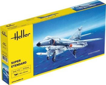 HEL80360 - Avión de combate Dassault Super Etendard para ensamblar y pintar