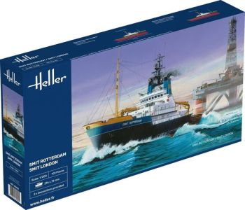 HEL80620 - Barco Smit Rotterdam / Smit London para montar y pintar