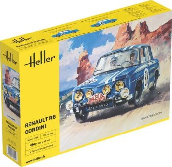 HEL80700 - RENAULT R8 Gordini para montar y pintar
