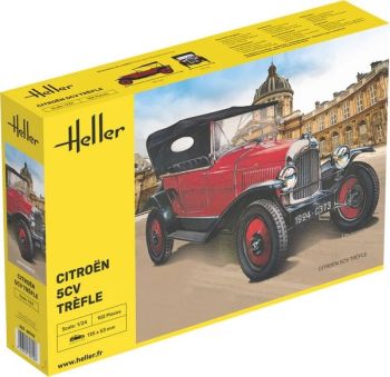 HEL80702 - CITROEN 5CV trébol para montar y pintar