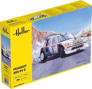 HEL80716 - PEUGEOT 205 EV 2 #5 para montar y pintar