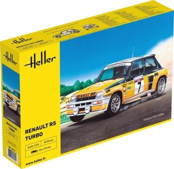 HEL80717 - RENAULT R5 Turbo #7 para armar y pintar