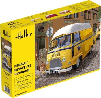HEL80740 - RENAULT Estafette Techo Alto para montar y pintar