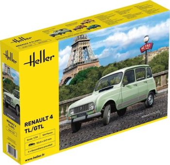 HEL80759 - RENAULT 4TL/GTL para montar y pintar