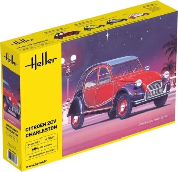 HEL80766 - CITROEN 2CV Charleston para montar y pintar