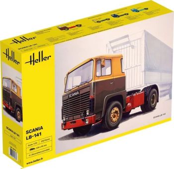HEL80773 - Scania LB-141 4x2 – kit de montaje y pintura