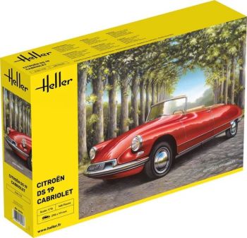 HEL80796 - CITROEN DS 19 descapotable para montar y pintar