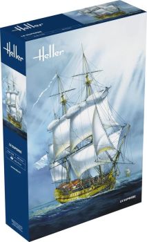 HEL80895 - El Magnífico barco para montar y pintar