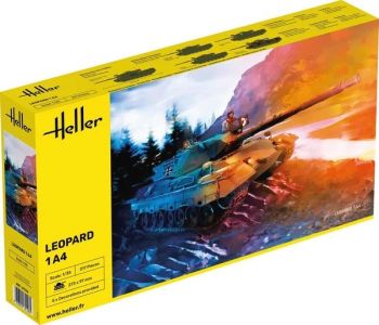 HEL81126 - Tanque LEOPARD 1A4 para montar y pintar