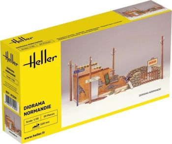 HEL81250 - Diorama de Normandía para montar y pintar