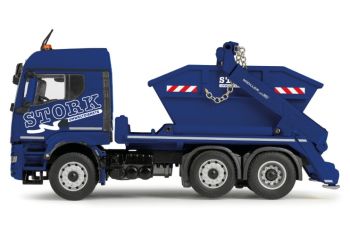 CON81264/02 - MAN TGS TM 6x2 con sistema de gancho y caja basculante (STORK)