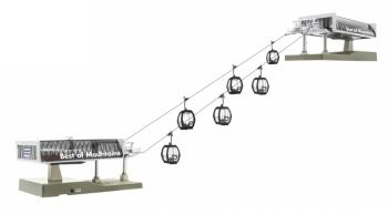 JC82491 - Telesilla con 6 góndolas OMEGA V10 Fling Mozart - D-LINE