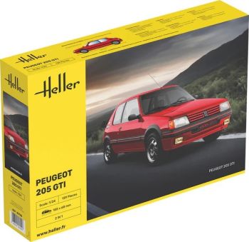 HEL82705 - PEUGEOT 205 GTI para montar y pintar