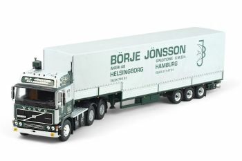 TEK83200 - Volvo F12 Globetrotter 6x4 con remolque de 3 ejes (BORJE JONSSON)