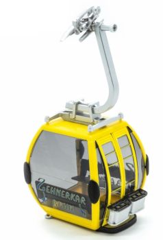 JC84131 - Telecabina OMEGA IV amarillo - ZAHNERKARBAHN