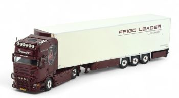 TEK84605 - SCANIA R13 Topline 4x2 con remolque frigorífico 3 Ejes SARANTOS