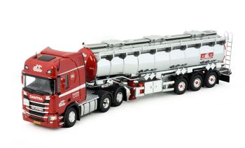 TEK85676 - SCANIA Next Generation R500 Highline 6x2 mit 3-achsigem Tankwagen DANTRA