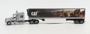 DCM85769 - INTERNATIONAL Lonestar 6x4 con cabina dormitorio y remolque Caterpillar de 2 ejes