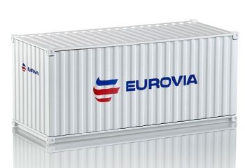 NZG875/10A - Contenedor EUROVIA de 20 pies - nuevo logo