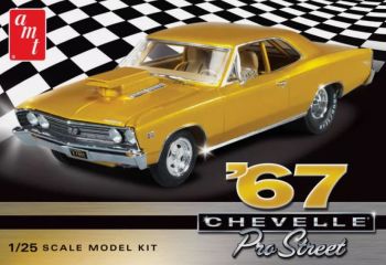AMT876M/12 - CHEVROLET Chevelle Pro Street 1967 para montar y pintar