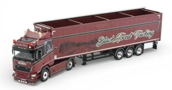 TEK88542 - SCANIA Next Generation R-Serie 4x2 mit 3-Achs-Anhänger BLACK FOREST TRUCKING