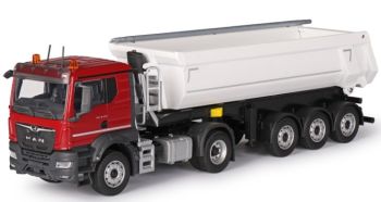 CON81231/01 - MAN TGS TN 4x2 con volquete de 3 ejes