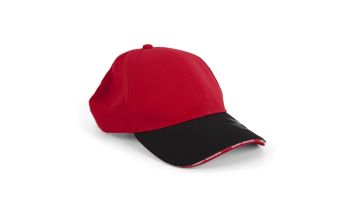 CAS31000 - Gorra roja y negra - MASSEY FERGUSON  