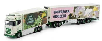 TEK81826 - SCANIA Próxima generación 6x4 rígido con remolque frigorífico 2+3 Ejes STEEN HANSEN