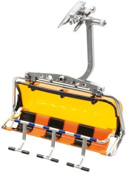 JC86150 - Telesilla naranja y negro para 6 personas