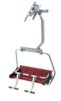 JC87050 - Telesilla roja para 4 personas