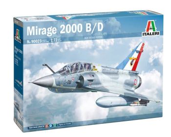ITA90023 - Avión de combate MIRAGE 2000 B/D para ensamblar y pintar