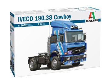 ITA90767 - IVECO 190.38 4x2 Azul Cowboy para ensamblar y pintar