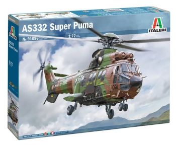 ITA91096 - Helicóptero AS332 Super Puma (requiere montaje y pintura)