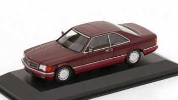 MXC940035124 - 1980 MERCEDES-BENZ 560 SEC Rojo Oscuro