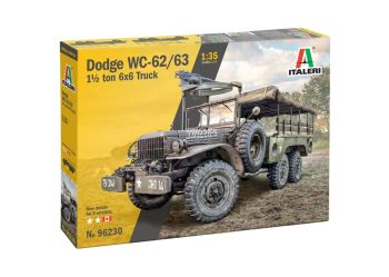 ITA96230 - Vehículo militar DODGE WC-62/WC-63 de 1/2 tonelada, 6x6 - Requiere montaje y pintura.