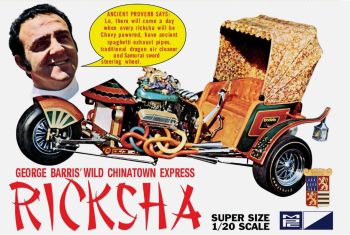 MPC965/12 - Ricksha - George Barris para montar y pintar