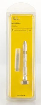 HEL99019 - Taladro de mano con 5 brocas: 1-1,2-1,4-1,5-1,8 mm