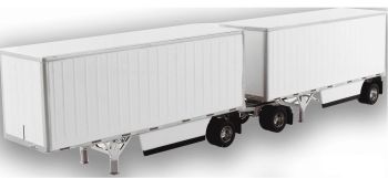 DCM91036 - 2 remolques con contenedor de 40 pies