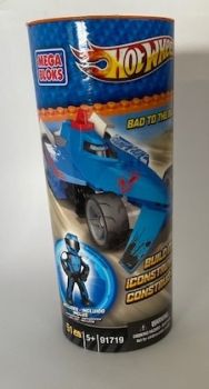 MEGA91719 - Coche de carreras HOTWHEELS con carácter