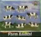KID571878 - Lote de 8 Vacas HOLSTEIN Escala: 1/87