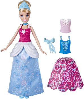 HASE9591 - Princess Mannequin Doll – Cenicienta con sus atuendos